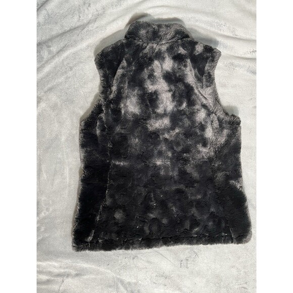 Nicole Miller Ladies' Reversible Vest Black Quilted SZ XS Full Zip - Picture 7 of 15